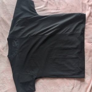 Black Kadoma - Crew Scrub Top